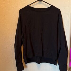 Athleta Black Long Sleeve Women's Tee / R10